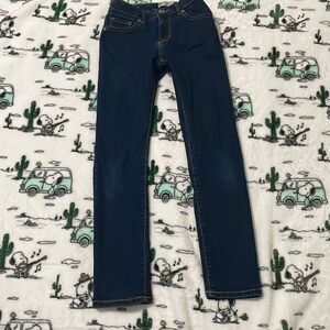 Levi’s little girls 10 regular skinny jeans blue denim 711 skinny jeans